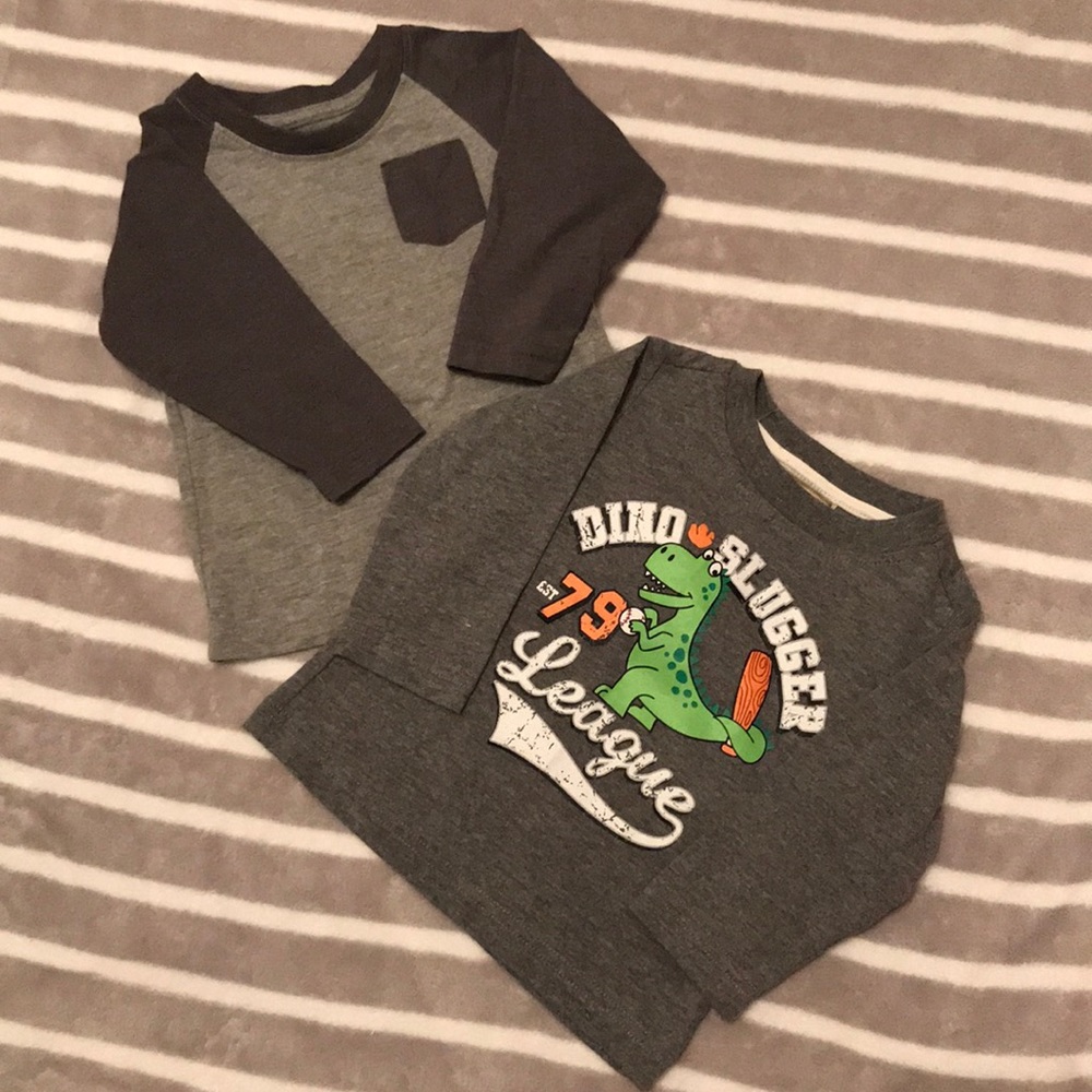 Infant boys long sleeve t shirts